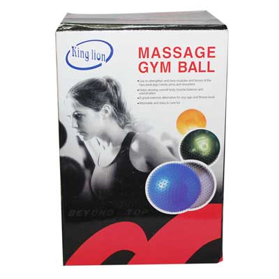 "MASSAGE GYM BALL -code002 - Click here to View more details about this Product